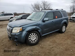 2011 Mercury Mariner Premier with VIN 4M2CN9HG7BKJ00344, listed as a Copart auction lot 47822215 with 107,070 mi miles and Salvage title. Bid and sale history available at DreamBid. Image 1.
