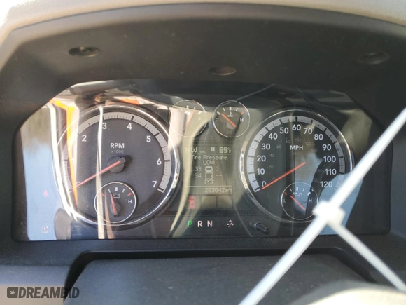 2010 Dodge Ram 1500 ST with VIN 1D7RB1GP6AS127356, listed as a Copart auction lot 46239935 with 283,042 mi miles and Clean Title. Bid and sale history available at carsss.com. Image 9.