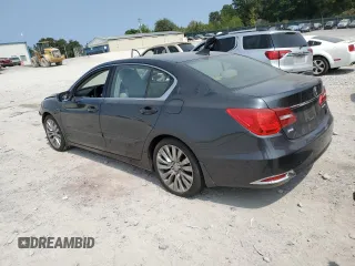 2016 Acura RLX Tech Pkg with VIN JH4KC1F55GC000317, listed as a Copart auction lot 71071264 with 107,861 mi miles and Salvage Title. Bid and sale history available at carsss.com. Image 2.
