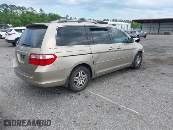 2006 Honda Odyssey EX z VIN 5FNRL38486B405492, wystawiony jako IAAI lot #42351864 z przebiegiem 297 305 mil mil oraz . Historia ofert i sprzedaży dostępna na DreamBid. Obrazek 4.