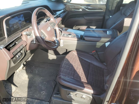2023 Cadillac Escalade 4WD Sport Platinum with VIN 1GYS4GKL6PR532298, listed as a Copart auction lot 49036015 with 24,757 mi miles and Clean Title. Bid and sale history available at carsss.com. Image 7.