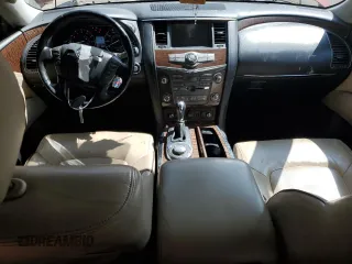 2018 Nissan Armada Platinum with VIN JN8AY2NE9J9734988, listed as a Copart auction lot 51811715 with 113,748 mi miles and Salvage Title. Bid and sale history available at carsss.com. Image 8.