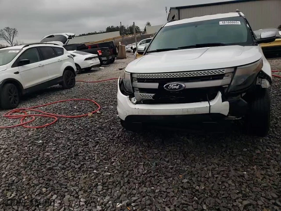 2013 Ford Explorer with VIN 1FM5K7B84DGC28507, listed as a Copart auction lot 48160865 with 233,303 mi miles and Salvage Title. Bid and sale history available at carsss.com. Image 14.