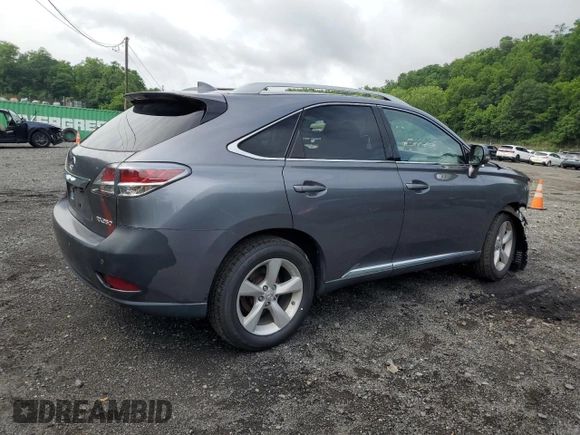 2015 Lexus RX 350 with VIN 2T2BK1BA4FC286153, listed as a Copart auction lot 63436665 with 97,808 mi miles and Salvage title. Bid and sale history available at DreamBid. Image 3.