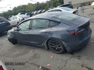2022 Tesla Model 3 Long Range with VIN 5YJ3E1EB8NF182876, listed as a Copart auction lot 72987614 with Not Provided miles and Salvage Title. Bid and sale history available at DreamBid. Image 2.