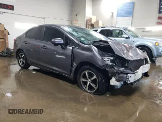 2015 Honda Civic Sedan SE with VIN 19XFB2F78FE246430, listed as a Copart auction lot 51172135 with 69,857 mi miles and Salvage Title. Bid and sale history available at carsss.com. Image 4.