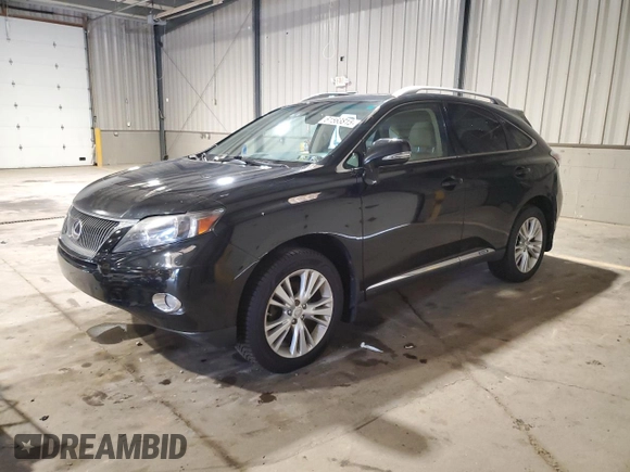 2010 Lexus RX 450h with VIN JTJBC1BA2A2023343, listed as a Copart auction lot 61563815 with 170,107 mi miles and Clean title. Bid and sale history available at DreamBid. Image 1.