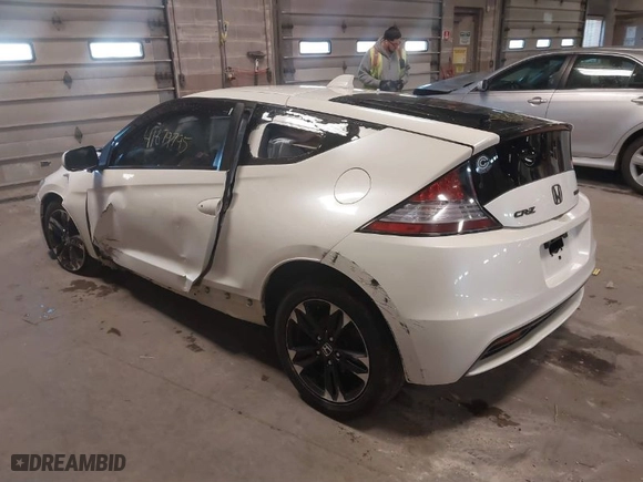 2014 Honda CR-Z EX with VIN JHMZF1D65ES001052, listed as a IAAI auction lot 41879795 with 1 mi miles. Bid and sale history available at carsss.com. Image 6.