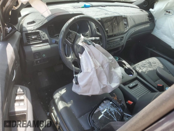 2021 Honda Passport EX-L с VIN 5FNYF8H59MB041430, выставлен на аукционе Copart как лот 56387105 с пробегом 31 232 миль миль и Списание • Salvage title. История ставок и продаж доступна на DreamBid. Изображение 8.