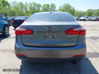 2016 Kia Forte EX with VIN KNAFX4A8XG5522646, listed as a IAAI auction lot 41981647 with 109,843 mi miles. Bid and sale history available at carsss.com. Image 16.