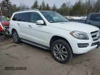 2016 Mercedes-Benz GL with VIN 4JGDF6EE1GA620802, listed as a IAAI auction lot 41706801 with 110,367 mi miles. Bid and sale history available at carsss.com. Image 1.