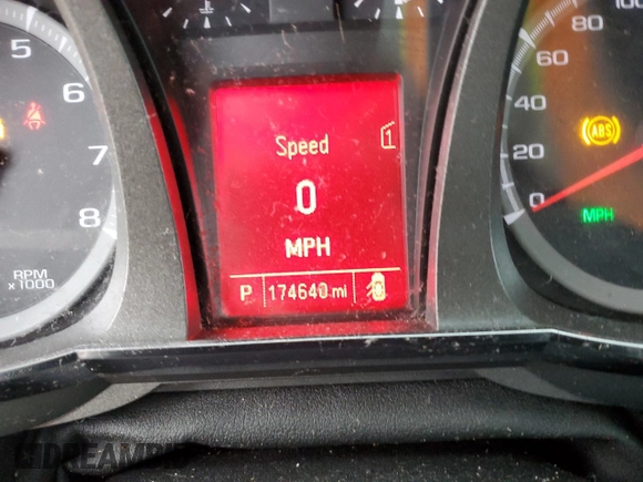 2012 GMC Terrain SLT-1 with VIN 2GKFLVEK3C6359402, listed as a Copart auction lot 81745054 with 174,640 mi miles and Salvage Title. Bid and sale history available at carsss.com. Image 9.