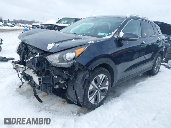2019 Kia Niro EV EX Premium with VIN KNDCE3LG2K5019941, listed as a IAAI auction lot 41502482 with 70,088 mi miles. Bid and sale history available at carsss.com. Image 18.