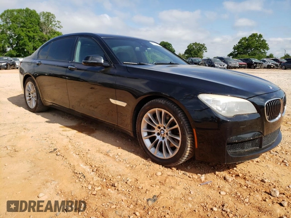 2015 BMW 7 Series 740Li xDrive with VIN WBAYF4C53FGS99237, listed as a Copart auction lot 55128815 with 167,986 mi miles and Clean Title. Bid and sale history available at carsss.com. Image 4.