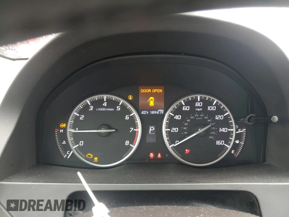 2015 Acura RDX Tech Pkg with VIN 5J8TB3H5XFL016725, listed as a Copart auction lot 45729185 with 189,419 mi miles and Salvage Title. Bid and sale history available at carsss.com. Image 9.