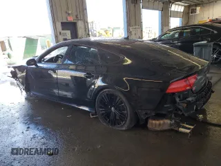 2014 Audi S7 Prestige with VIN WAUW2AFC9EN027460, listed as a Copart auction lot 50725244 with 0 mi miles and Salvage Title. Bid and sale history available at carsss.com. Image 2.