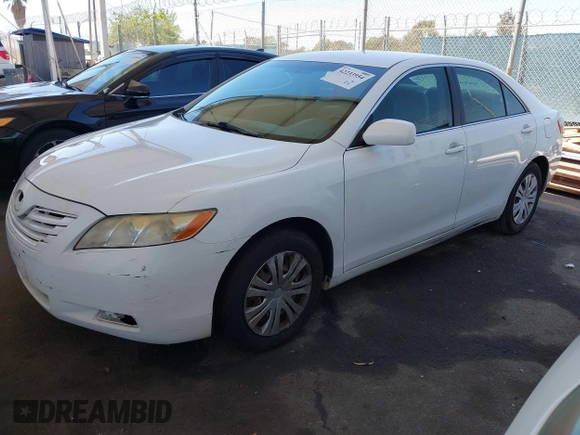 2007 Toyota Camry CE with VIN 4T1BE46K47U689906, listed as a IAAI auction lot 42233954 with 167,705 mi miles and . Bid and sale history available at DreamBid. Image 2.