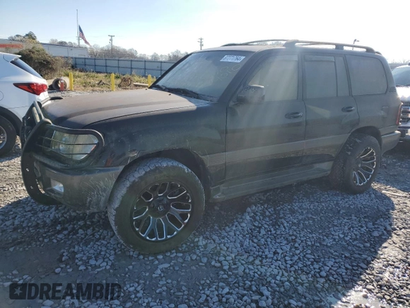 2000 Toyota Land Cruiser with VIN JT3HT05J3Y0096251, listed as a Copart auction lot 87271764 with 0 mi miles and Clean Title. Bid and sale history available at carsss.com. Image 1.