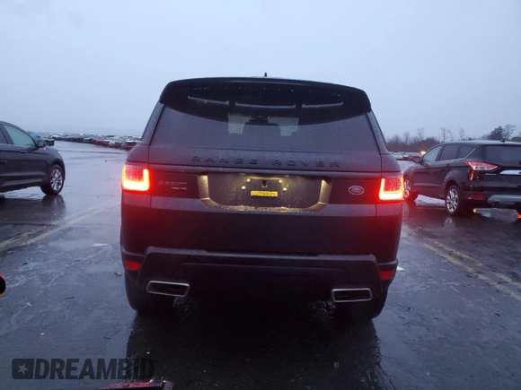 2021 Land Rover Range Rover Sport HSE Dynamic with VIN SALWR2SE9MA771408, listed as a Copart auction lot 84483904 with 35,668 mi miles and Salvage Title. Bid and sale history available at carsss.com. Image 6.