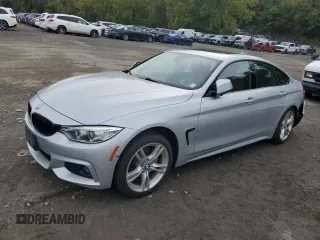 2017 BMW 4 Series 440i xDrive with VIN WBA4E5C50HG189370, listed as a Copart auction lot 72420284 with 59,018 mi miles and Salvage Title. Bid and sale history available at carsss.com. Image 1.