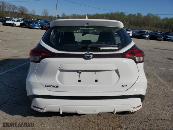 2024 Nissan Kicks SR with VIN 3N1CP5DV1RL523851, listed as a Copart auction lot 52219315 with 25,539 mi miles and Non Repairable. Bid and sale history available at carsss.com. Image 6.