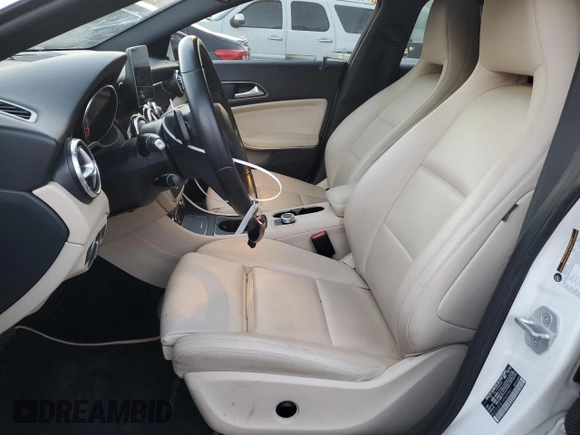 2017 Mercedes-Benz CLA 250 with VIN WDDSJ4GB1HN420861, listed as a Copart auction lot 83458394 with 65,845 mi miles and Salvage Title. Bid and sale history available at DreamBid. Image 7.