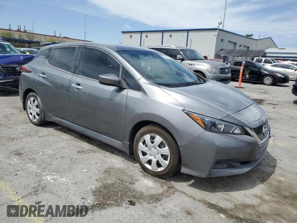 2022 Nissan LEAF S with VIN 1N4AZ1BV2NC556279, listed as a Copart auction lot 58526895 with 41,621 mi miles and Salvage title. Bid and sale history available at DreamBid. Image 4.