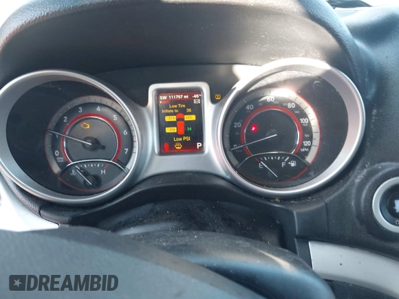 2018 Dodge Journey SE with VIN 3C4PDCAB8JT524456, listed as a IAAI auction lot 40798159 with 111,707 mi miles. Bid and sale history available at carsss.com. Image 7.