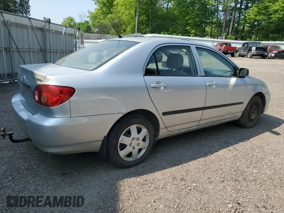 2007 Toyota Corolla CE with VIN 2T1BR32E17C804560, listed as a Copart auction lot 59257155 with 282,147 mi miles and Non repairable. Bid and sale history available at DreamBid. Image 3.