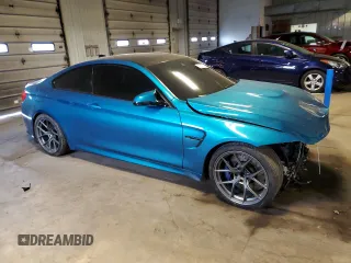 2016 BMW M4 with VIN WBS3R9C58GK708678, listed as a Copart auction lot 81823173 with 0 mi miles. Bid and sale history available at carsss.com. Image 4.