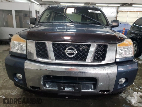 2015 Nissan Titan SL with VIN 1N6AA0EC1FN509625, listed as a Copart auction lot 41700575 with 100,327 mi miles and Salvage Title. Bid and sale history available at carsss.com. Image 5.