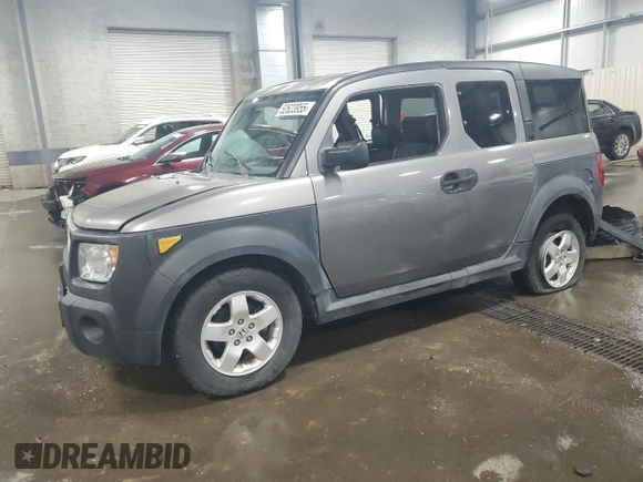 2005 Honda Element EX with VIN 5J6YH28695L011594, listed as a Copart auction lot 52623955 with 230,473 mi miles and Salvage Title. Bid and sale history available at DreamBid. Image 1.