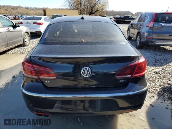 2014 Volkswagen CC R-Line with VIN WVWBN7ANXEE526370, listed as a Copart auction lot 81642994 with 100,242 mi miles and Clean Title. Bid and sale history available at carsss.com. Image 6.