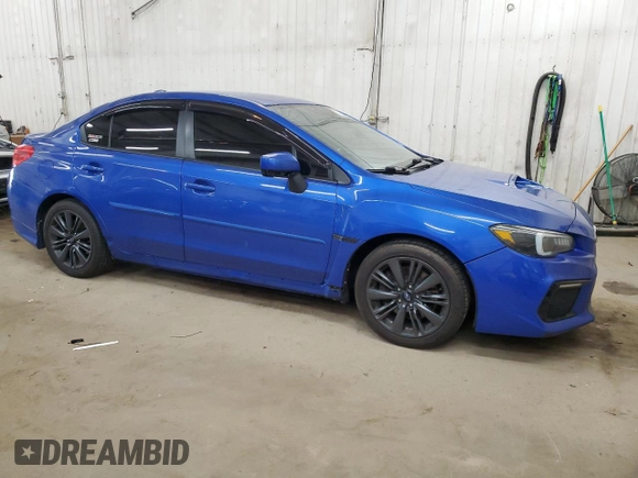 2018 Subaru WRX with VIN JF1VA1A6XJ9819435, listed as a Copart auction lot 52313045 with 102,133 mi miles and Salvage Title. Bid and sale history available at carsss.com. Image 4.