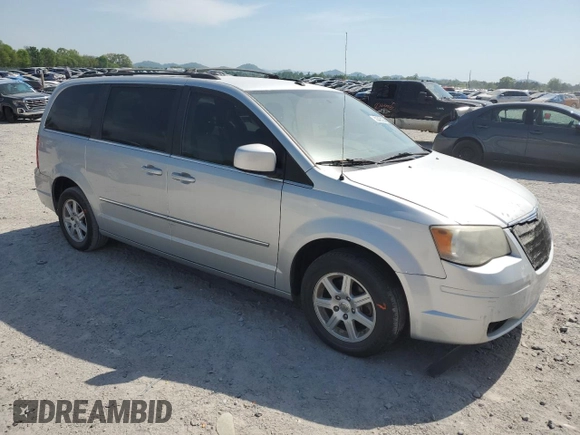 2010 Chrysler Town & Country Touring Plus with VIN 2A4RR8DX3AR352140, listed as a Copart auction lot 53345725 with 89,278 mi miles and Salvage Title. Bid and sale history available at DreamBid. Image 4.