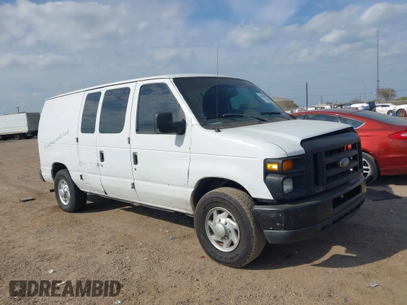 2012 Ford Econoline Cargo Commercial with VIN 1FTNE1EW0CDB20193, listed as a IAAI auction lot 40970101 with 353,006 mi miles and . Bid and sale history available at DreamBid. Image 13.