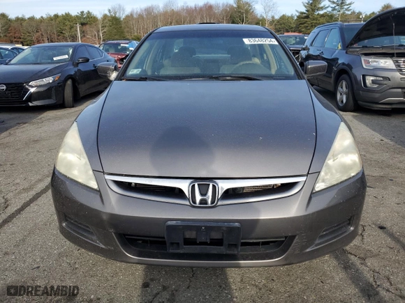 2007 Honda Accord Sdn EX with VIN 1HGCM55717A050576, listed as a Copart auction lot 83648254 with 178,546 mi miles and Salvage Title. Bid and sale history available at carsss.com. Image 5.