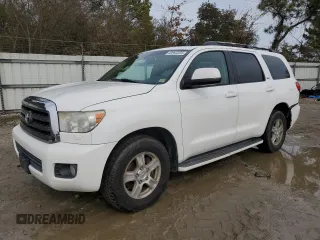 2008 Toyota Sequoia SR5 with VIN 5TDBY64A38S008660, listed as a Copart auction lot 43963225 with 184,259 mi miles and Clean Title. Bid and sale history available at carsss.com. Image 1.