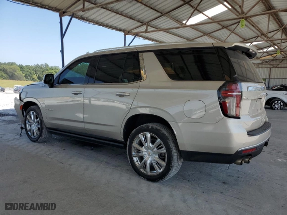 2021 Chevrolet Tahoe High Country with VIN 1GNSCTKL5MR108017, listed as a Copart auction lot 69020024 with 69,797 mi miles and Salvage Title. Bid and sale history available at carsss.com. Image 2.