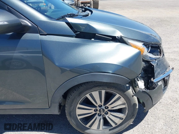 2014 Kia Sportage EX with VIN KNDPC3AC7E7650068, listed as a IAAI auction lot 42515890 with 185,882 mi miles and . Bid and sale history available at DreamBid. Image 6.