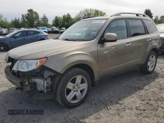 2009 Subaru Forester X with VIN JF2SH63629H779163, listed as a Copart auction lot 58074485 with 107,554 mi miles and Salvage title. Bid and sale history available at DreamBid. Image 1.