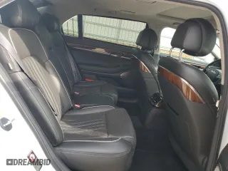 2017 Genesis G90 5.0L Ultimate with VIN KMHG54JH1HU020365, listed as a Copart auction lot 47072395 with 33,851 mi miles and Salvage Title. Bid and sale history available at carsss.com. Image 10.
