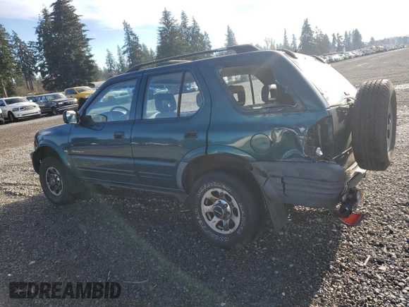 1999 Isuzu Rodeo S with VIN 4S2CM58W7X4359649, listed as a Copart auction lot 83450174 with 171,940 mi miles and Salvage title. Bid and sale history available at DreamBid. Image 2.