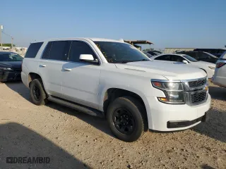 2017 Chevrolet Tahoe Commercial with VIN 1GNLCDEC8HR238417, listed as a Copart auction lot 50503545 with 0 mi miles and Clean Title. Bid and sale history available at carsss.com. Image 4.