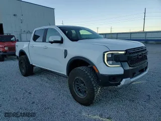 2024 Ford Ranger LARIAT with VIN 1FTER4KH0RLE09682, listed as a Copart auction lot 87898935 with 16,595 mi miles and Salvage Title. Bid and sale history available at carsss.com. Image 12.