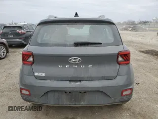 2022 Hyundai Venue SEL with VIN KMHRC8A34NU173473, listed as a Copart auction lot 44974405 with 15,518 mi miles and Salvage Title. Bid and sale history available at DreamBid. Image 6.