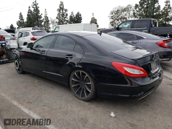 2012 Mercedes-Benz CLS 550 с VIN WDDLJ7DBXCA015401, выставлен на аукционе Copart как лот 39591714 с пробегом 94 349 миль миль и На запчасти • Non repairable. История ставок и продаж доступна на DreamBid. Изображение 2.