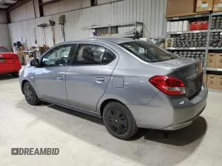 2019 Mitsubishi Mirage ES z VIN ML32F3FJ4KHF12055, wystawiony jako Copart lot #57972685 z przebiegiem 49 280 mil mil oraz Szkoda całkowita • Salvage title. Historia ofert i sprzedaży dostępna na DreamBid. Obrazek 2.