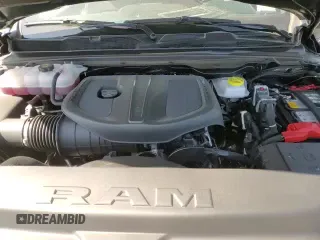 2025 Ram 1500 Warlock with VIN 1C6SRFGP3SN702458, listed as a Copart auction lot 61678575 with 2,619 mi miles and Salvage title. Bid and sale history available at DreamBid. Image 13.