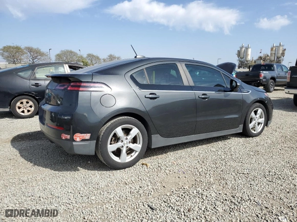2015 Chevrolet Volt with VIN 1G1RD6E48FU131178, listed as a Copart auction lot 52886555 with 125,730 mi miles and Salvage Title. Bid and sale history available at carsss.com. Image 3.